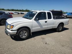 Salvage cars for sale from Copart Fresno, CA: 2003 Toyota Tacoma Xtracab
