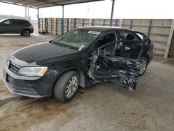 Salvage cars for sale from Copart Anthony, TX: 2015 Volkswagen Jetta SE