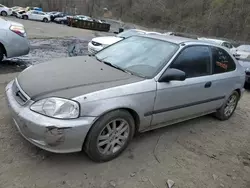Salvage cars for sale from Copart Marlboro, NY: 2000 Honda Civic DX