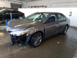 Salvage cars for sale at Candia, NH auction: 2017 Toyota Camry LE