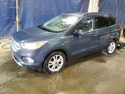 Salvage cars for sale at Woodhaven, MI auction: 2019 Ford Escape SEL