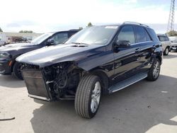 Salvage cars for sale at Hayward, CA auction: 2013 Mercedes-Benz ML 350 4matic