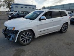 Salvage cars for sale at Albuquerque, NM auction: 2018 Jeep Grand Cherokee Overland