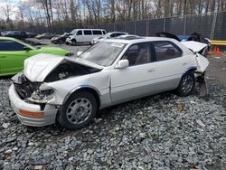 Salvage cars for sale at Waldorf, MD auction: 1995 Lexus LS 400