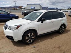 Salvage cars for sale from Copart Colorado Springs, CO: 2017 Subaru Forester 2.5I