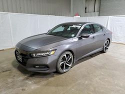 Salvage cars for sale from Copart Lufkin, TX: 2019 Honda Accord Sport