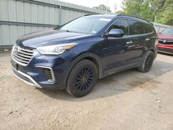 Salvage cars for sale at Shreveport, LA auction: 2017 Hyundai Santa FE SE