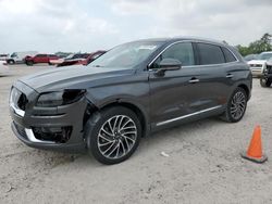 Salvage cars for sale at Houston, TX auction: 2019 Lincoln Nautilus Reserve