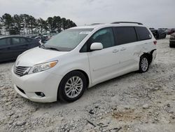 Toyota Sienna XLE salvage cars for sale: 2015 Toyota Sienna XLE