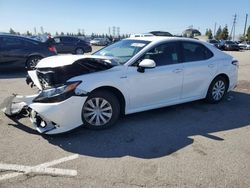 Salvage cars for sale from Copart Rancho Cucamonga, CA: 2018 Toyota Camry LE