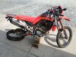 Salvage Motorcycles for sale at auction: 2021 Honda CRF300 L