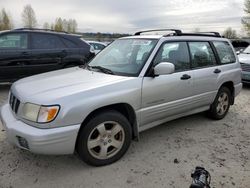Salvage cars for sale at Arlington, WA auction: 2002 Subaru Forester S