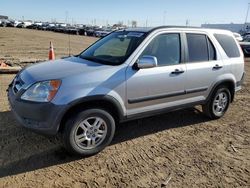 Salvage cars for sale at Brighton, CO auction: 2002 Honda CR-V EX