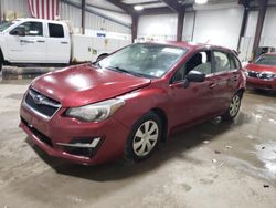 Salvage cars for sale from Copart West Mifflin, PA: 2015 Subaru Impreza