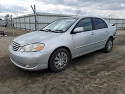 Salvage cars for sale from Copart Bakersfield, CA: 2005 Toyota Corolla CE