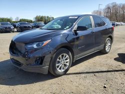 Chevrolet Equinox LT salvage cars for sale: 2021 Chevrolet Equinox LT