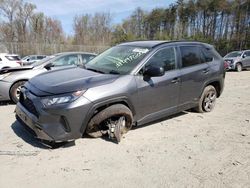 Salvage cars for sale at Waldorf, MD auction: 2022 Toyota Rav4 LE