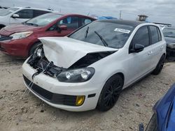 Salvage cars for sale at Grand Prairie, TX auction: 2014 Volkswagen GTI