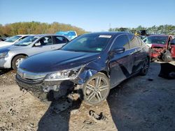 Honda Accord Sport salvage cars for sale: 2016 Honda Accord Sport