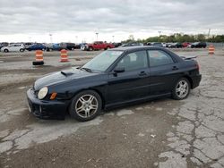 Salvage cars for sale at Indianapolis, IN auction: 2003 Subaru Impreza WRX