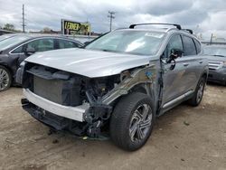 Salvage cars for sale from Copart Chicago Heights, IL: 2022 Hyundai Santa FE SEL