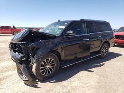 Salvage cars for sale from Copart Amarillo, TX: 2019 Ford Expedition Max Limited