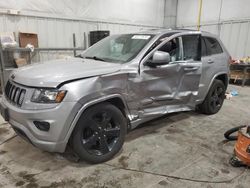 Salvage cars for sale at Milwaukee, WI auction: 2015 Jeep Grand Cherokee Laredo