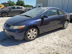 Honda salvage cars for sale: 2007 Honda Civic LX