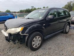 Salvage cars for sale from Copart Riverview, FL: 2009 Mitsubishi Outlander ES