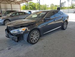 Salvage cars for sale at Cartersville, GA auction: 2016 KIA Cadenza Luxury