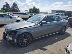 Salvage cars for sale at Moraine, OH auction: 2019 Mercedes-Benz C300