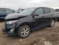 Salvage cars for sale from Copart Elgin, IL: 2018 Chevrolet Equinox LT