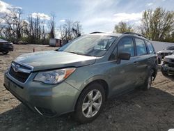 Subaru salvage cars for sale: 2015 Subaru Forester 2.5I