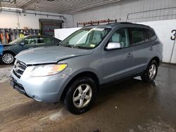 Salvage cars for sale from Copart Candia, NH: 2007 Hyundai Santa FE GLS