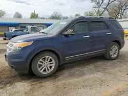 Salvage cars for sale at Wichita, KS auction: 2012 Ford Explorer XLT