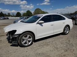 Vehiculos salvage en venta de Copart Mocksville, NC: 2012 Volkswagen Passat SE