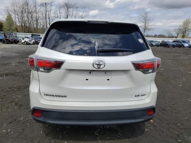 2015 Toyota Highlander LE