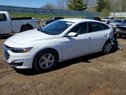 Salvage cars for sale at Davison, MI auction: 2024 Chevrolet Malibu LS