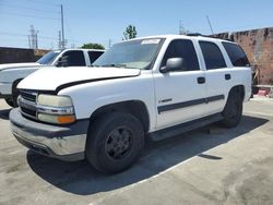 Salvage cars for sale from Copart Wilmington, CA: 2002 Chevrolet Tahoe C1500
