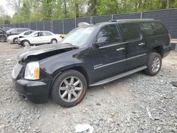 Salvage cars for sale from Copart Waldorf, MD: 2013 GMC Yukon XL Denali