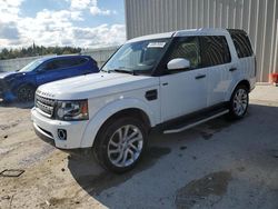 Salvage cars for sale at Franklin, WI auction: 2016 Land Rover LR4 HSE