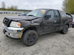 Salvage cars for sale from Copart Arlington, WA: 2005 Ford F150
