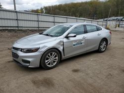 Vehiculos salvage en venta de Copart West Mifflin, PA: 2018 Chevrolet Malibu LT