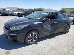 Salvage cars for sale from Copart Las Vegas, NV: 2019 KIA Forte FE