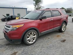 Salvage cars for sale at Tulsa, OK auction: 2013 Ford Explorer XLT