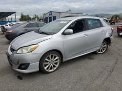 Buy Salvage Cars For Sale now at auction: 2009 Toyota Corolla Matrix XRS