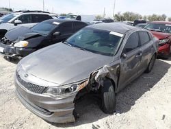 KIA Optima EX salvage cars for sale: 2016 KIA Optima EX