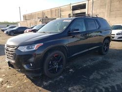 Vehiculos salvage en venta de Copart Fredericksburg, VA: 2020 Chevrolet Traverse Premier