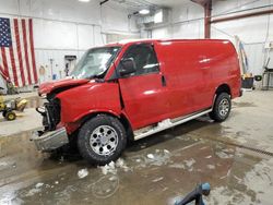 Salvage trucks for sale at Mcfarland, WI auction: 2010 Chevrolet Express G2500