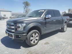 Salvage cars for sale at Tulsa, OK auction: 2016 Ford F150 Supercrew
